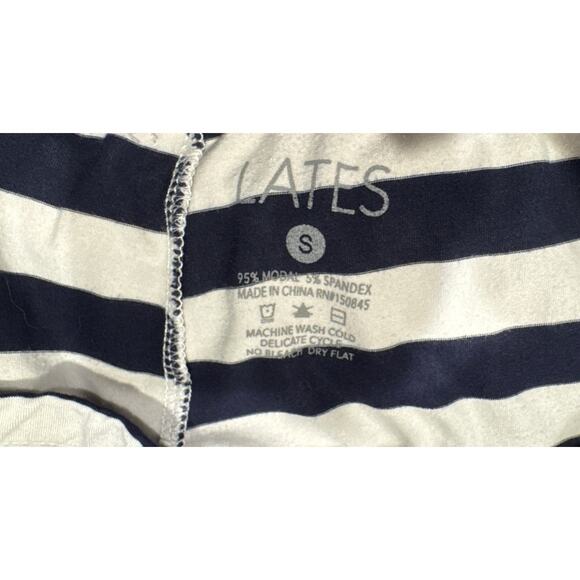 Lates Striped Pajama Pants Women’s Size Small Drawstring Jogger READ - Picture 6 of 11